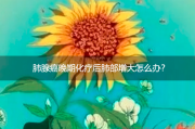 肺腺癌晚期化疗后，肺部增大1厘米，继续化疗还是有其他方案？