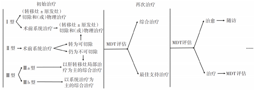 胃癌肝转移初诊流程图