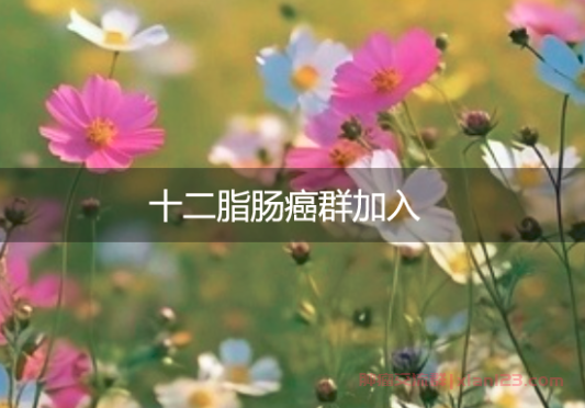 十二脂肠癌群加入：共同面对挑战