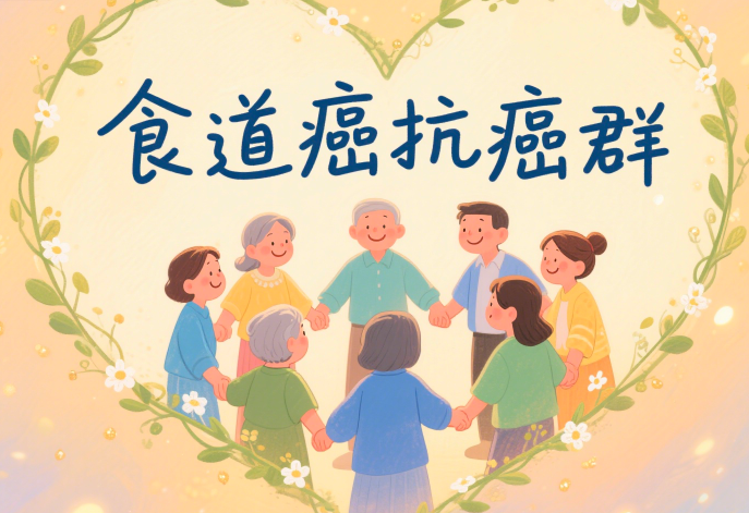 食道癌抗癌群加入，拥有无尽的勇气与希望