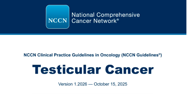 睾丸癌指南2026.1版更精细、更个体化、也更“以患者为中心” 睾丸癌指南2026.1版更精细、更个体化、也更“以患者为中心”
