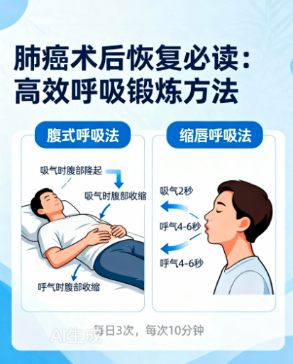 肺癌术后恢复必读：高效呼吸锻炼方法