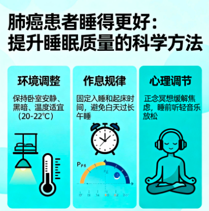 肺癌患者睡得更好:提升睡眠质量的科学方法 肺癌患者睡得更好:提升睡眠质量的科学方法
