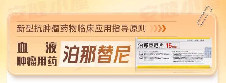 泊那替尼说明书_规格适应证_血液肿瘤用药指导原则