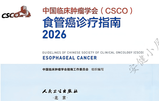 2026 CSCO食管癌指南更新解读：10大要点，从新辅助到晚期一线治疗全面解析